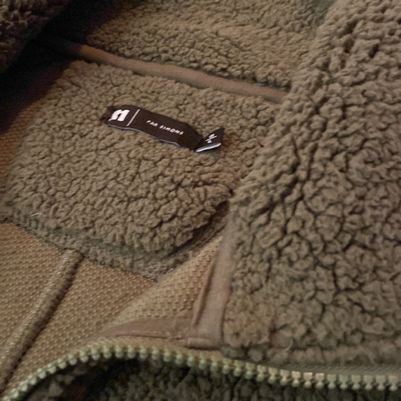 Simons - Sherpa Fleece Zip up / Comfy Fit / Relaxed Fit - Picture 2 of 4